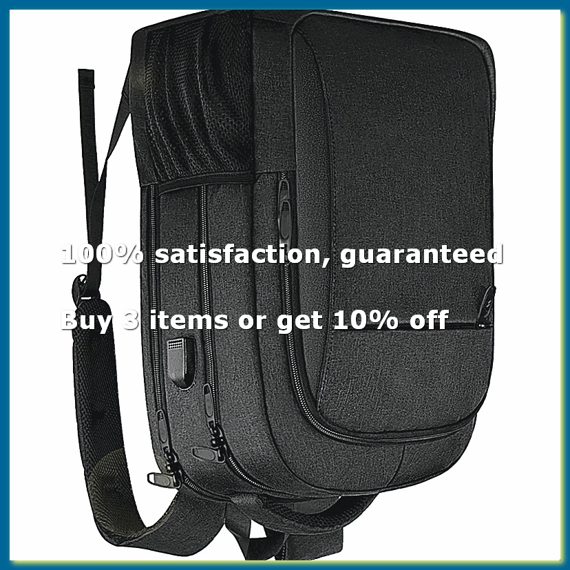 Laptop Bag Waterproof - Mochila grande para ordenador portátil de
