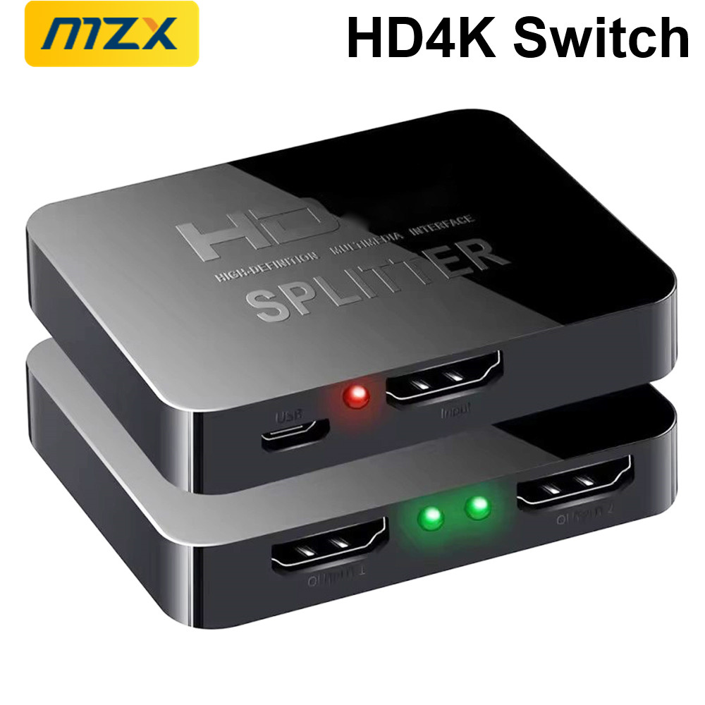 Xbox Laptop Accessories - Conmutador MZX 4K HDTV 1x2, divisor