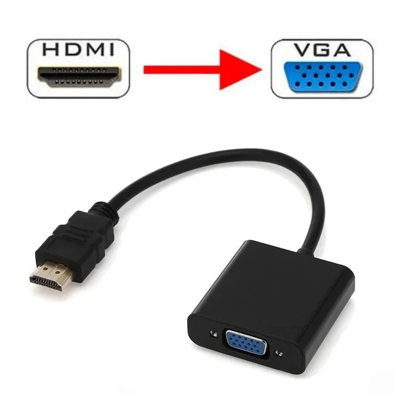 Xbox Laptop Accessories - Adaptador HDMI compatible con VGA, convertidor