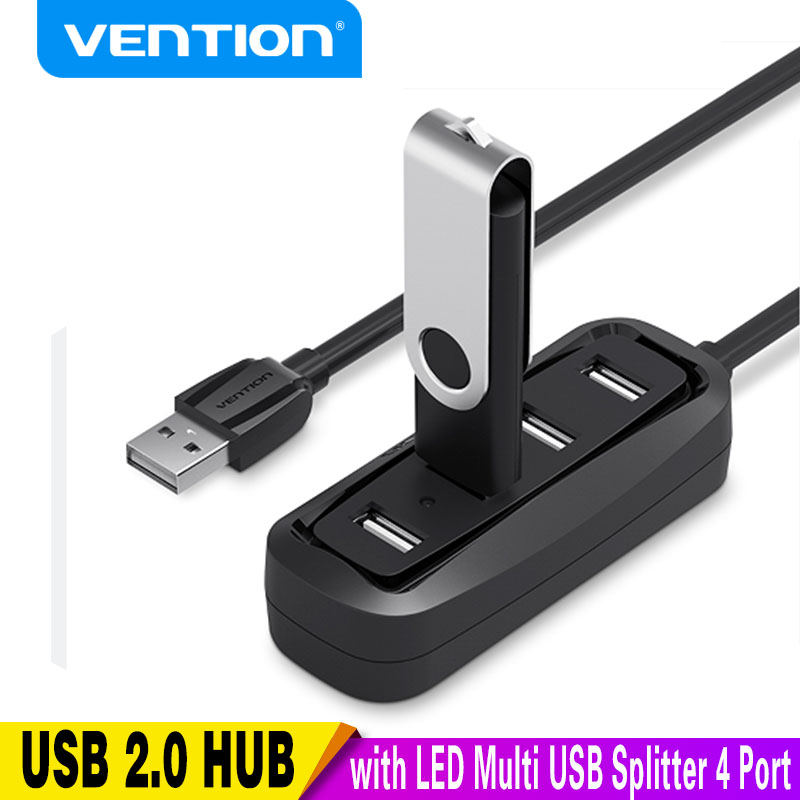 Laptop Accessories Hub - Vention USB 2,0 HUB de 4