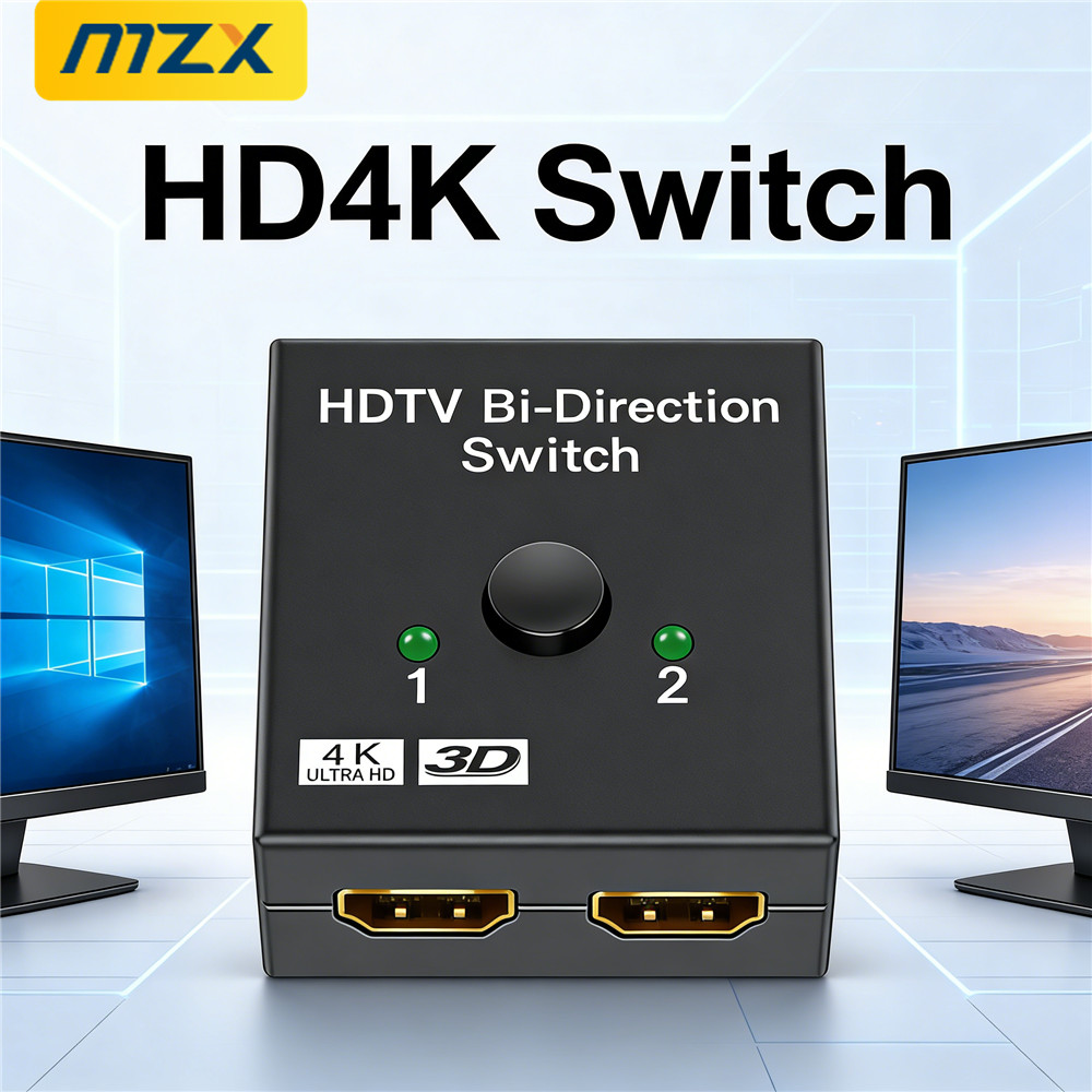 Xbox Laptop Accessories - Conmutador MZX 4K Compatible con HDMI,