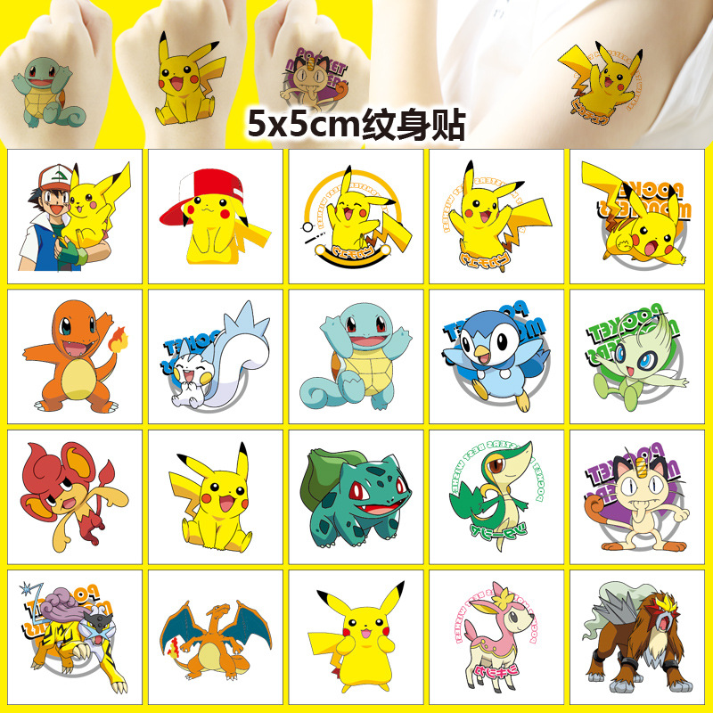 Laptop Accessories Wholesale - 5*5 cm 20 piezas Pokemon Pikachu