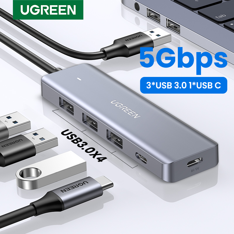 Xbox Laptop Accessories - UGREEN USB HUB 4 puertos USB-A