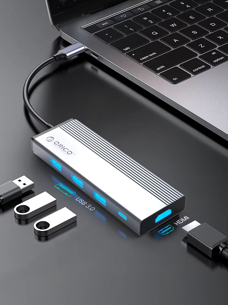 ORICO Hub USB C 5 en 1, adapta - Laptop Accessories Hub reseña y precio
