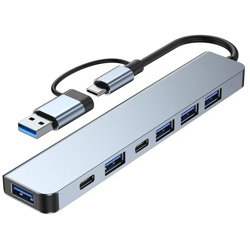 Concentrador USB A C de 5/7/8  - Laptop Accessories Hub reseña y precio