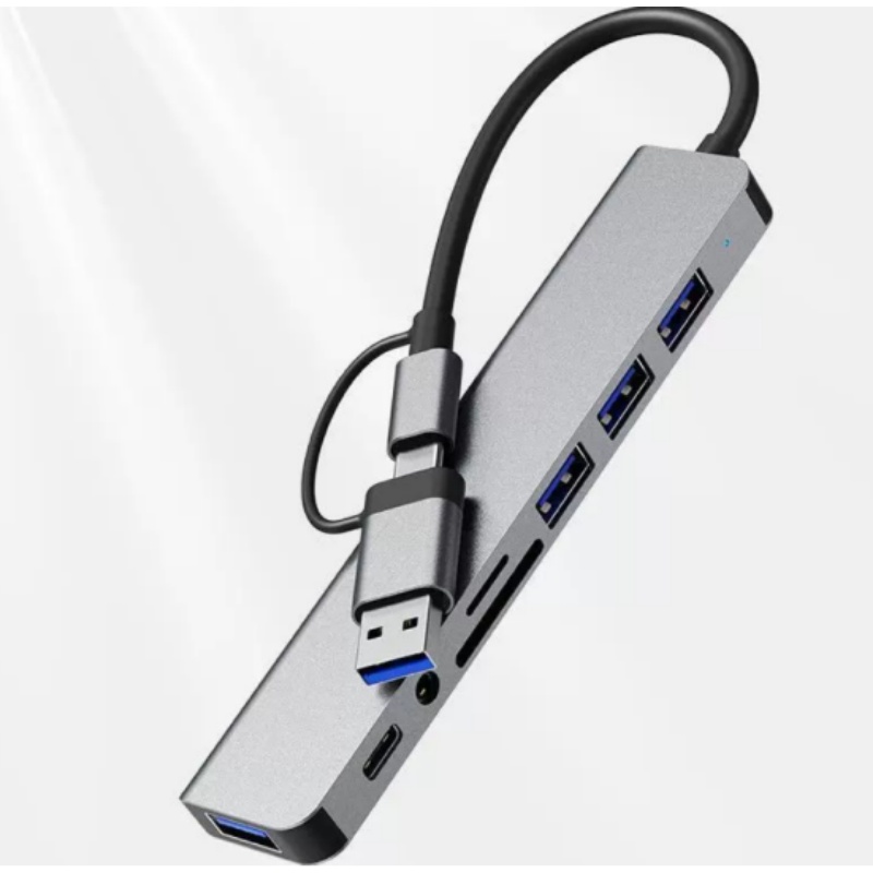 Hub USB Tipo-C 8 en 1 Multifun - Laptop Accessories Hub reseña y precio