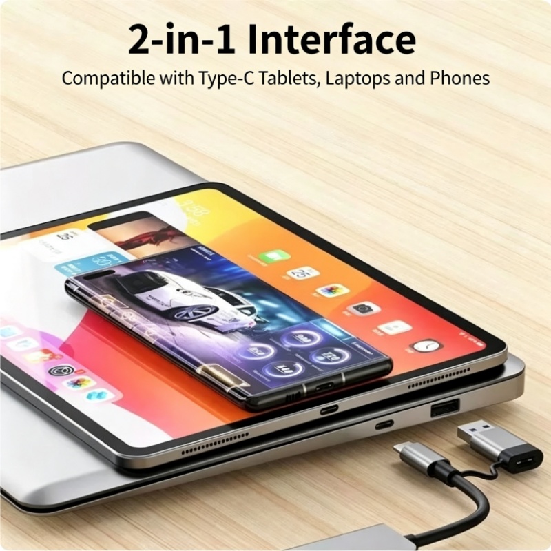 Hub USB Tipo-C 8 en 1 Multifun - Laptop Accessories Hub reseña y precio