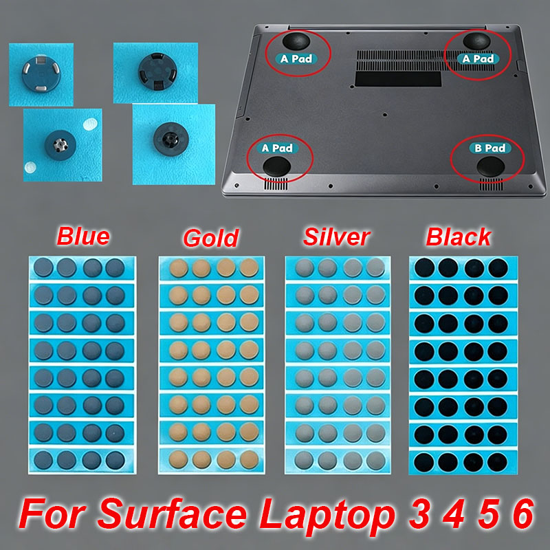 Patas de goma antideslizantes  - Xbox Laptop Accessories reseña y precio
