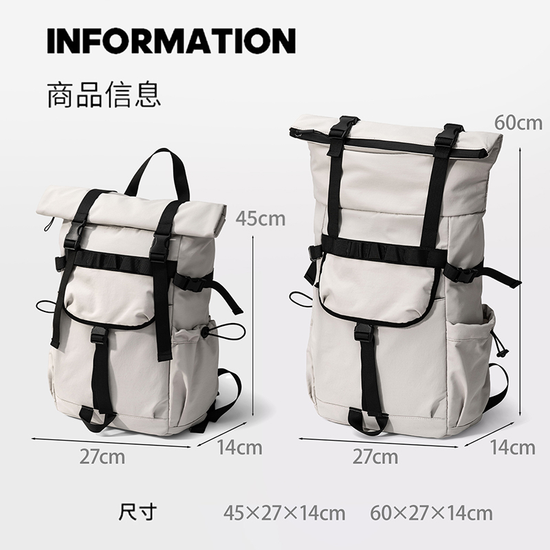 Nueva mochila de viaje expandi - Laptop Bag Waterproof reseña y precio
