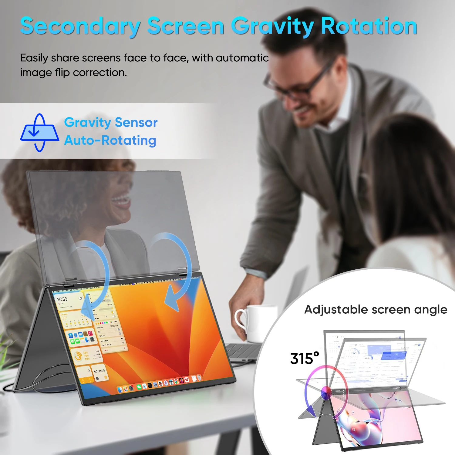 Monitores USB Dobles Triples P - Monitor Portable Usb reseña y precio