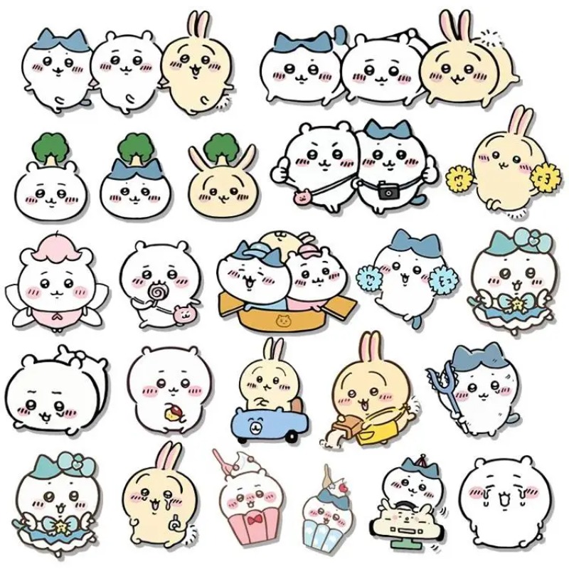Chiikawa-Juego de pegatinas de - Xbox Laptop Accessories reseña y precio