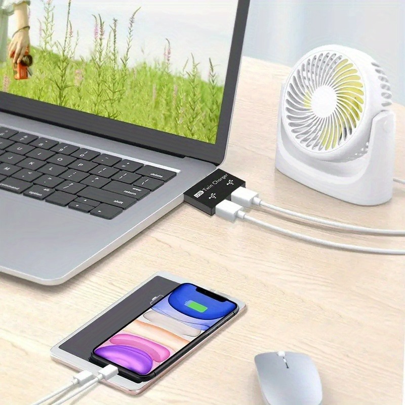 Mini Hub divisor USB 2,0, 1 en - Laptop Accessories Hub reseña y precio