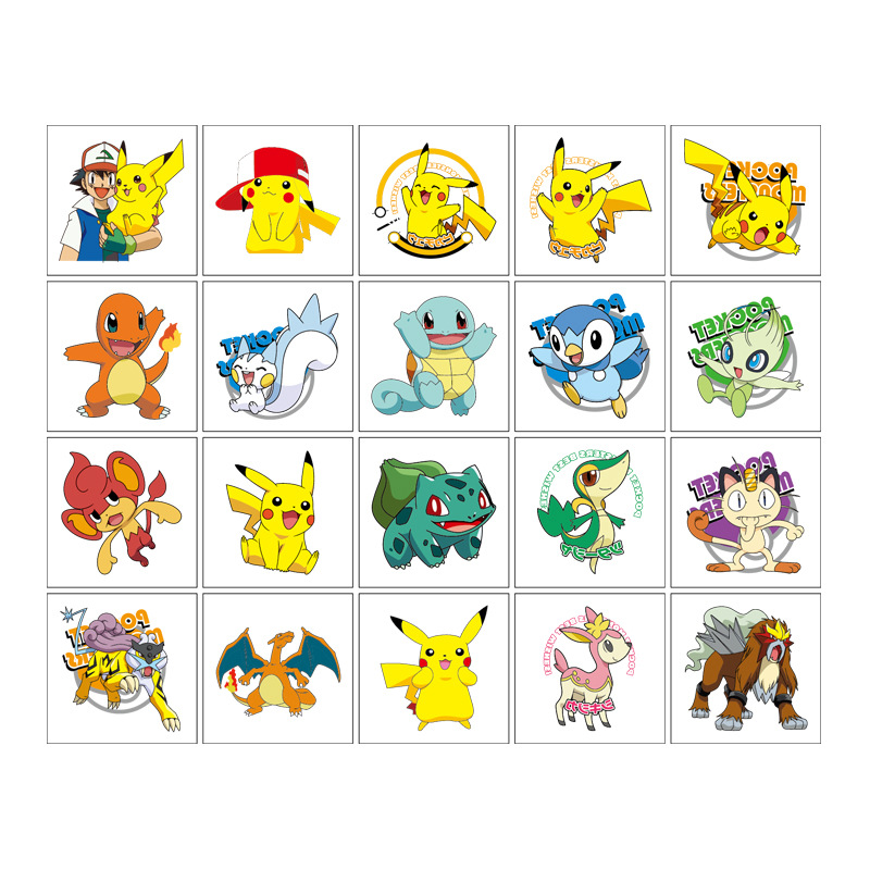 5*5 cm 20 piezas Pokemon Pikac - Laptop Accessories Wholesale reseña y precio