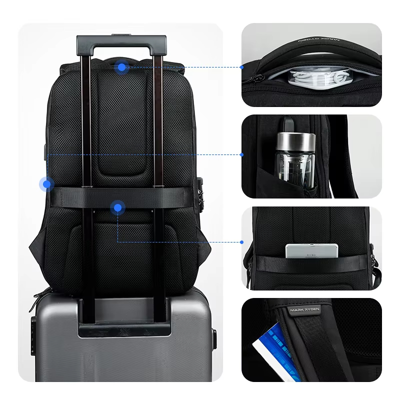 Mochila Mark Ryden para hombre - Laptop Bag Waterproof reseña y precio