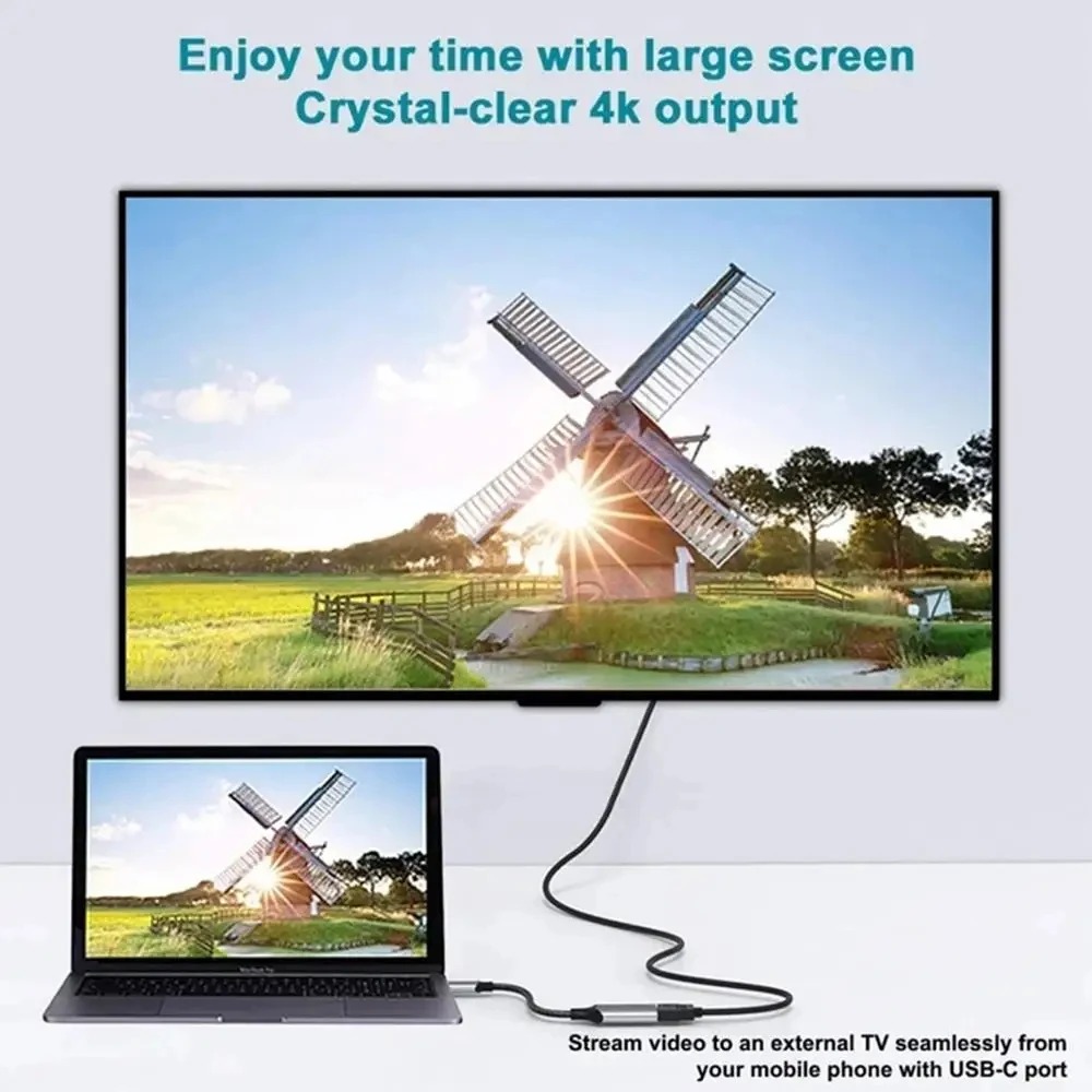Adaptador 8K USB C a HDMI 4K 1 - Laptop Accessories Hub reseña y precio