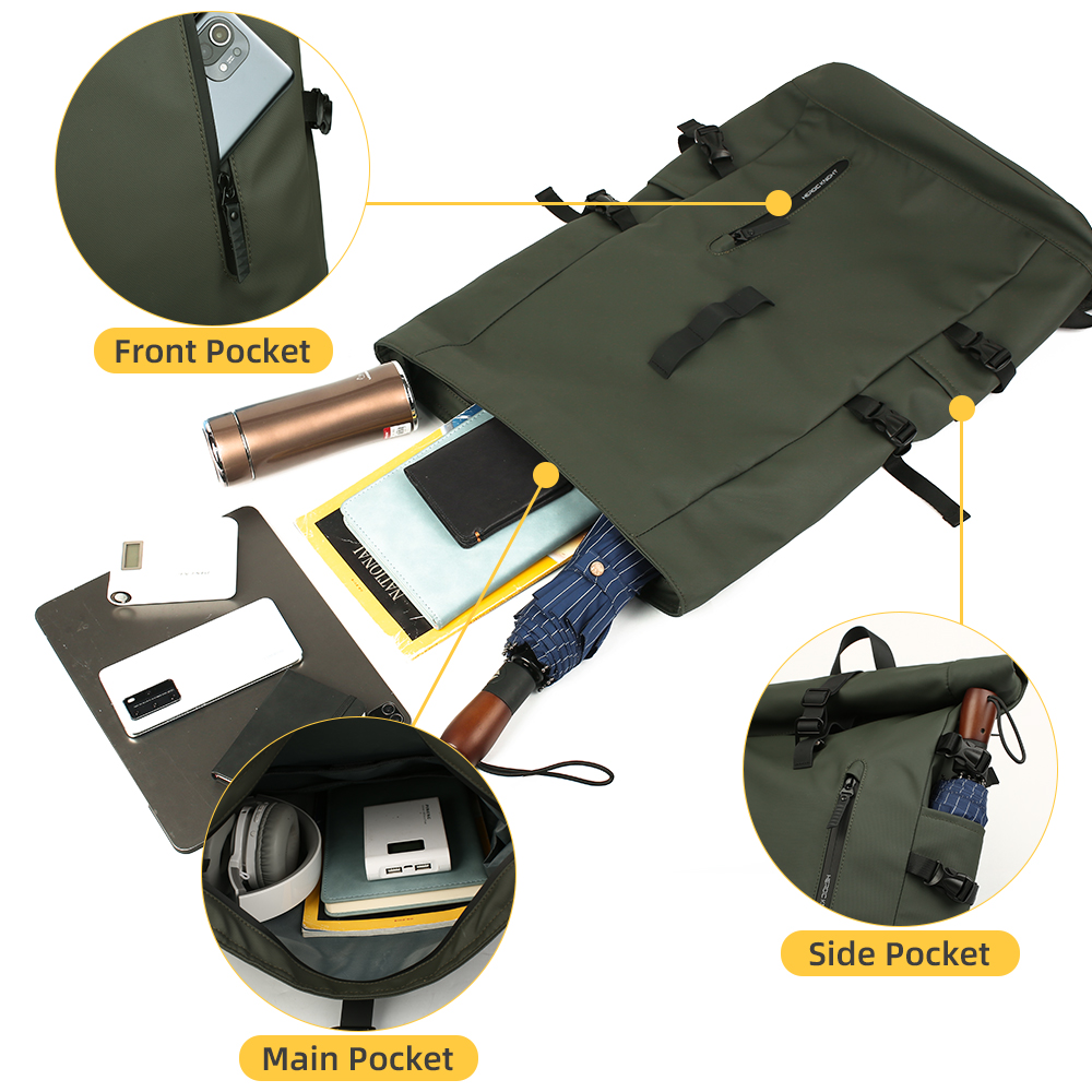 Mochila Heroic Knight para hom - Laptop Bag Waterproof reseña y precio