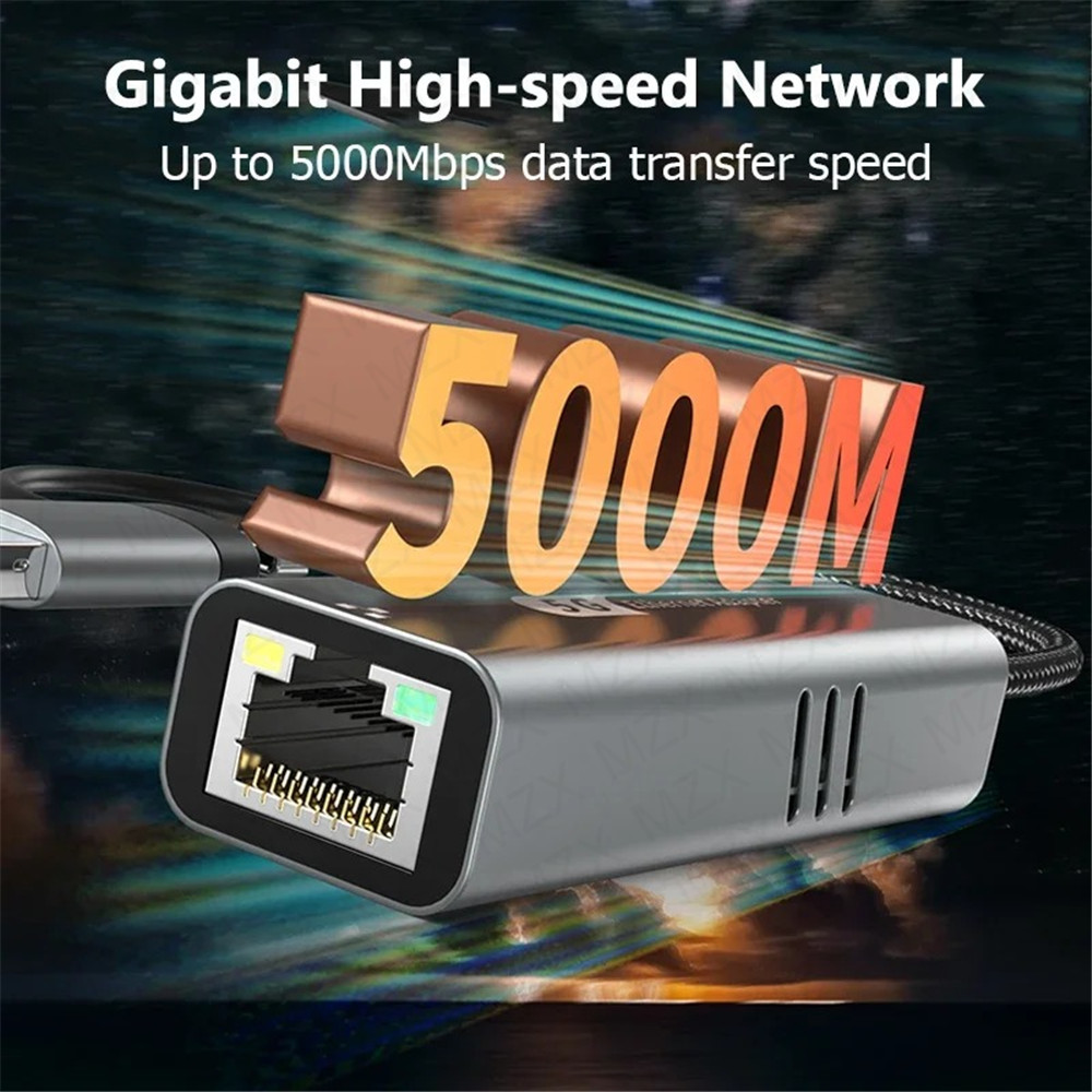 Tarjeta de red MZX 5000Mbps 5G - Laptop Accessories Hub reseña y precio