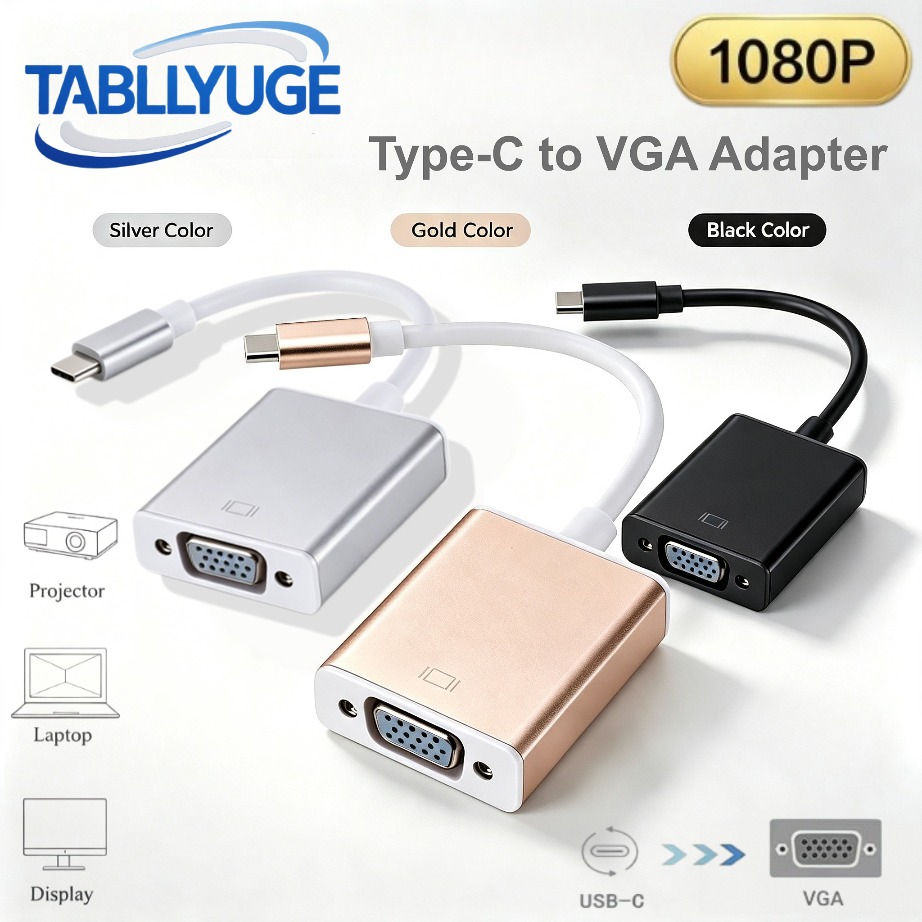 Adaptador TABLLYUGE USB C a VG - Monitor Portable Usb reseña y precio