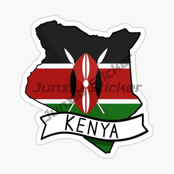 Emblema del mapa de la bandera - Laptop Accessories Kenya reseña y precio